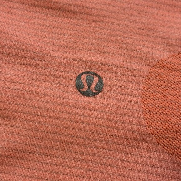 Lululemon Women's Run: Swiftly Tech Short Sleeve - Light Orange - Picture 3 of 6